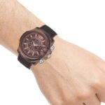 Chronograph Watch - Brown - Image 2