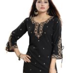 Embellished Round Neck Tunic