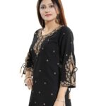 Embellished Round Neck Tunic - Image 2