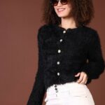 Black Color Sweater for Women